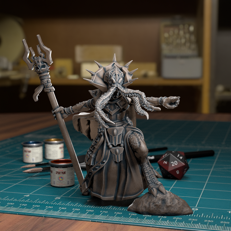 Brain Flayer 03  - TytanTroll Miniatures - DnD - Fantasy - Only-Games