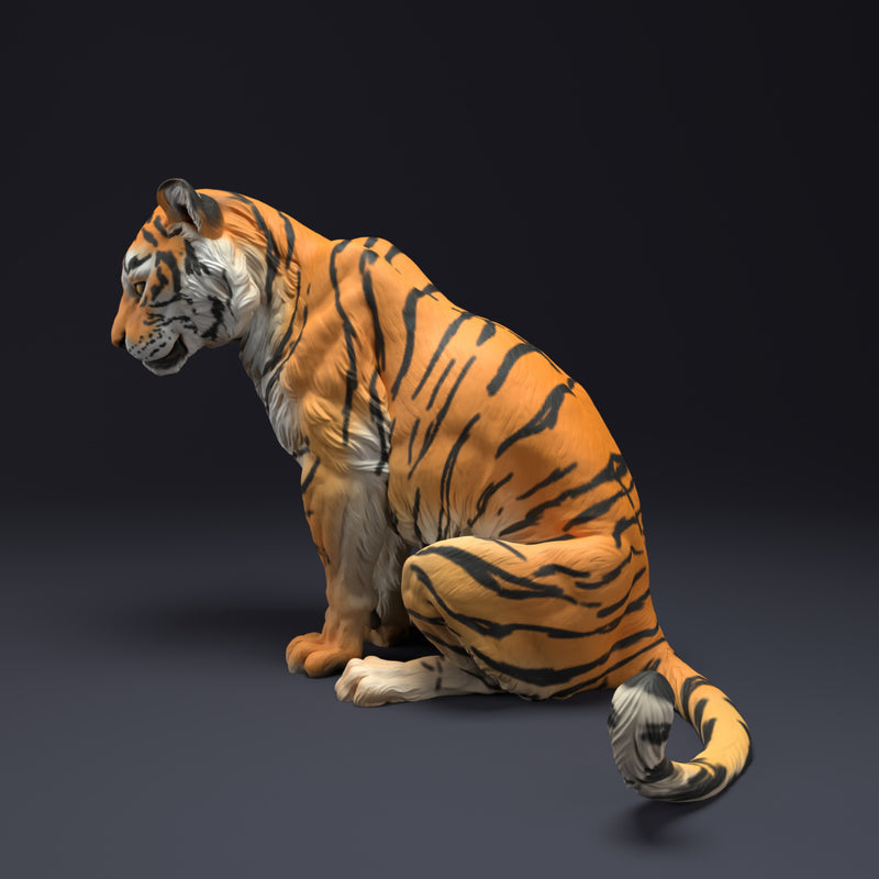 Bengal Tiger Sitting 1:12 - Only-Games