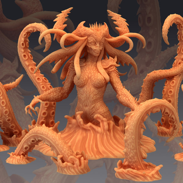 Mother Hydra / Female Kraken / Water Encounter / Lovecraft Entity - Only-Games