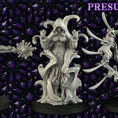 Desert Sorceress (3 miniatures) - Only-Games