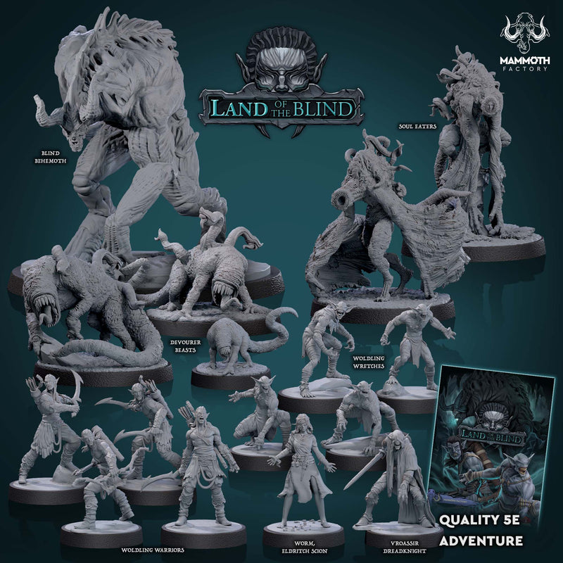 Land of the Blind - 5e Adventure & Miniature Collection - Only-Games