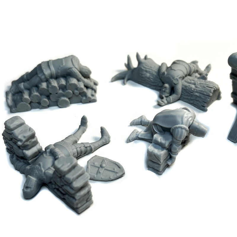 Bodies on obstacles (Harvest of War) - Only-Games