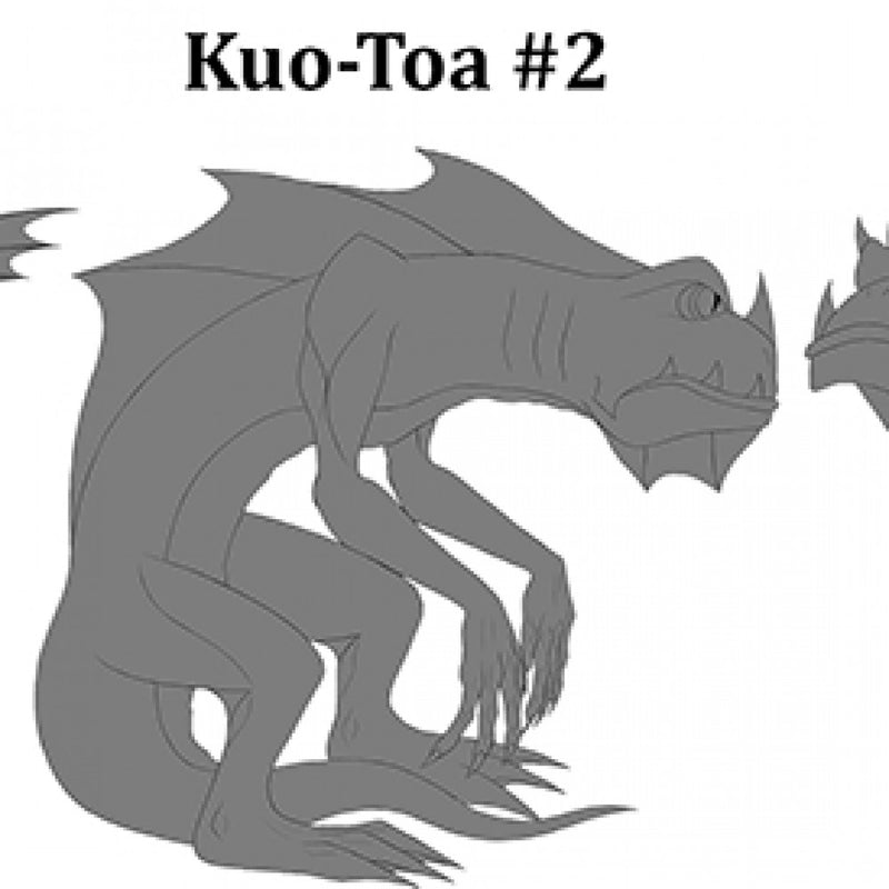 KUO-TOA / DEEP ONE / FISH-MAN WARRIOR - Only-Games