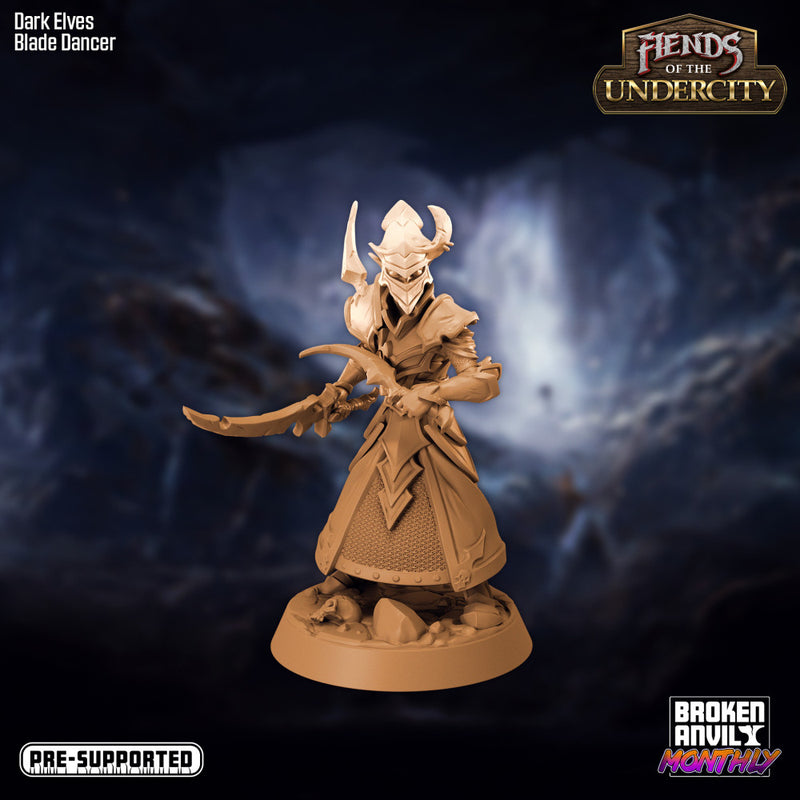 Fiends of the Undercity - Dark Elf Blade Dancer - Only-Games