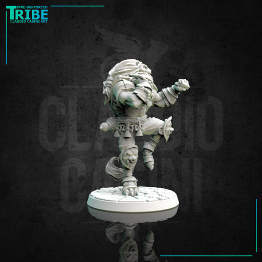 (0163) Male lionfolk lionman rakshasa monk - Only-Games