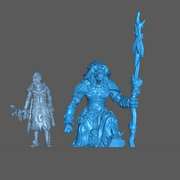 (0173) Male shaman wizard sorceror gnoll - Only-Games