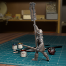 City Guard Banner - Frostgrave Pathfinder - Fantasy DND - TytanTroll Miniatures - Only-Games