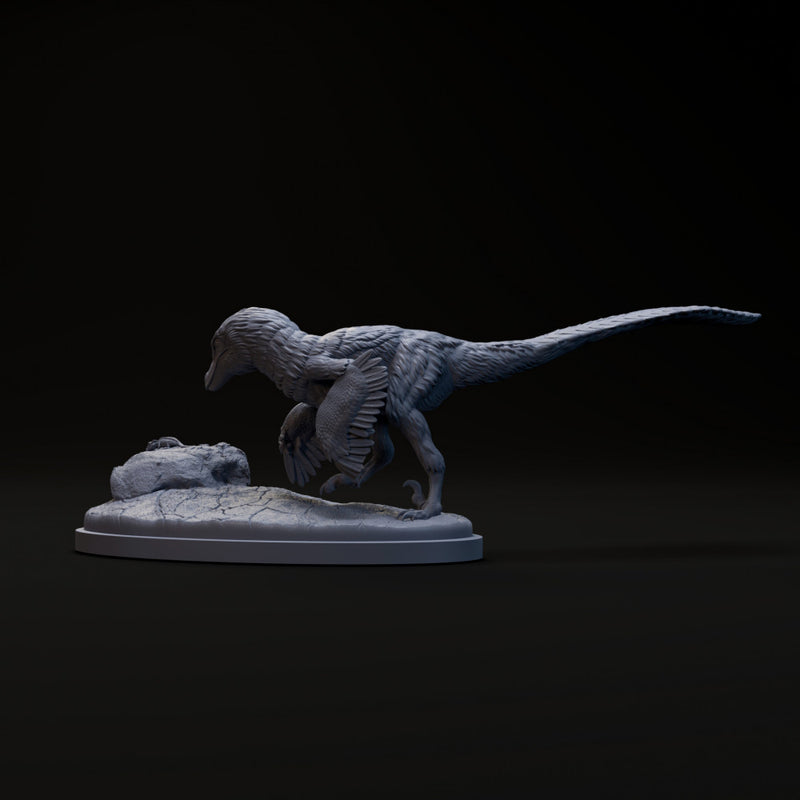 Velociraptor encounter 1-20 scale dinosaur - Only-Games