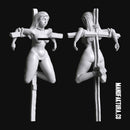 Sub Series 48a - Naked & Crucified Female Prisoner Slave - Only-Games