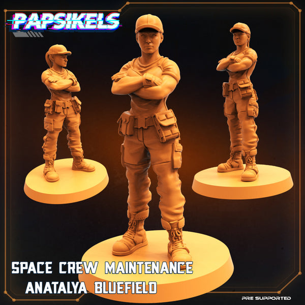 SPACE CREW MAINTENANCE ANATALYA BLUEFIELD - Only-Games