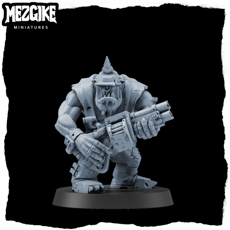 Orc shoota gruntz (5 physical multipart miniatures) - Only-Games