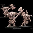 Minotaurs with Great weapons multi-part regiment (5 miniatures) - Only-Games