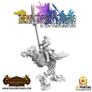 Kingsguard Heavy Cavalry (5 x 32mm scale mounted minis) - Only-Games