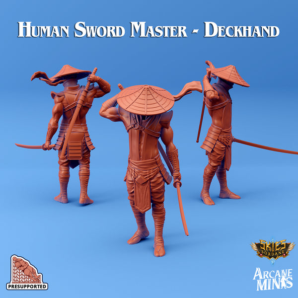 Human Sword Master - Deckhand - Only-Games