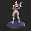 Cyberpunk Mercenary Pose 1 - 4 Variants and Pinup - Only-Games