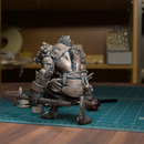 Gnoll Fighter Sword Spear - Frostgrave Pathfinder - Fantasy DND - TytanTroll Miniatures - Only-Games