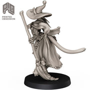 Black Witch Tabaxi - Female Mage - Only-Games