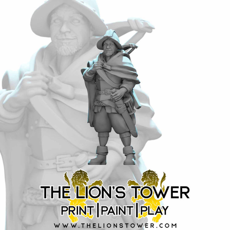 City Watch (2023) Set 1 (Set of 6 x 32mm scale presupported miniatures) - Only-Games