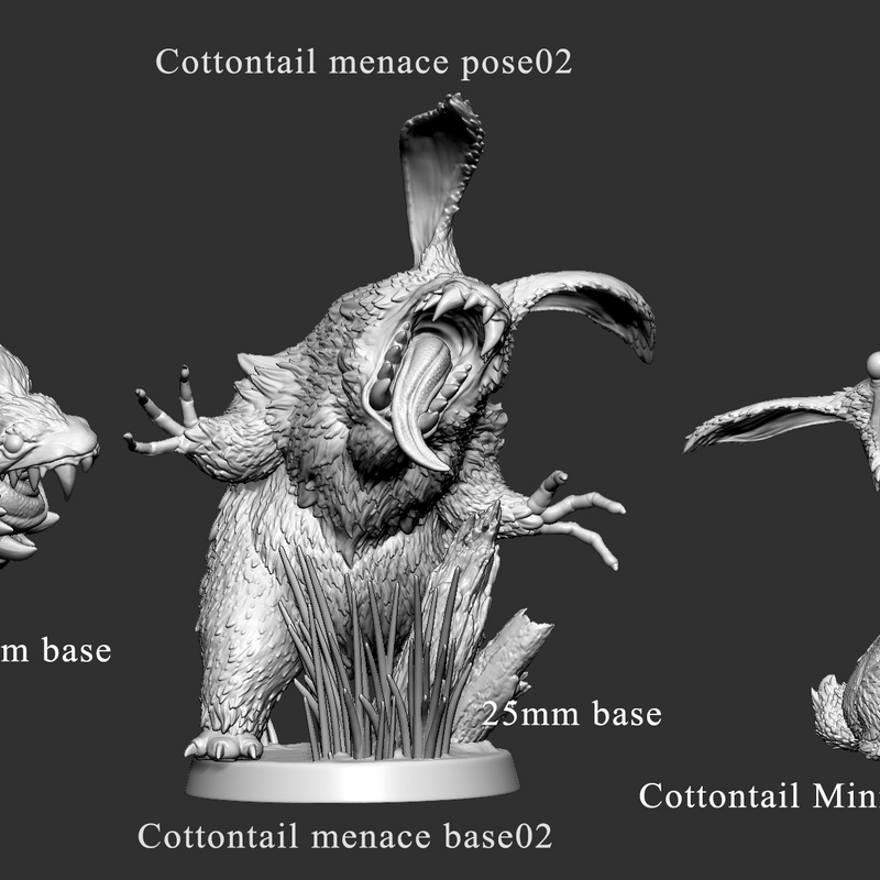 Cottontail Menace (Pose 2 of 2) - Only-Games