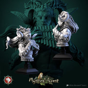 Satyr bust pre-supported - Only-Games