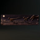 Velociraptor Bookmark or magnet - Only-Games