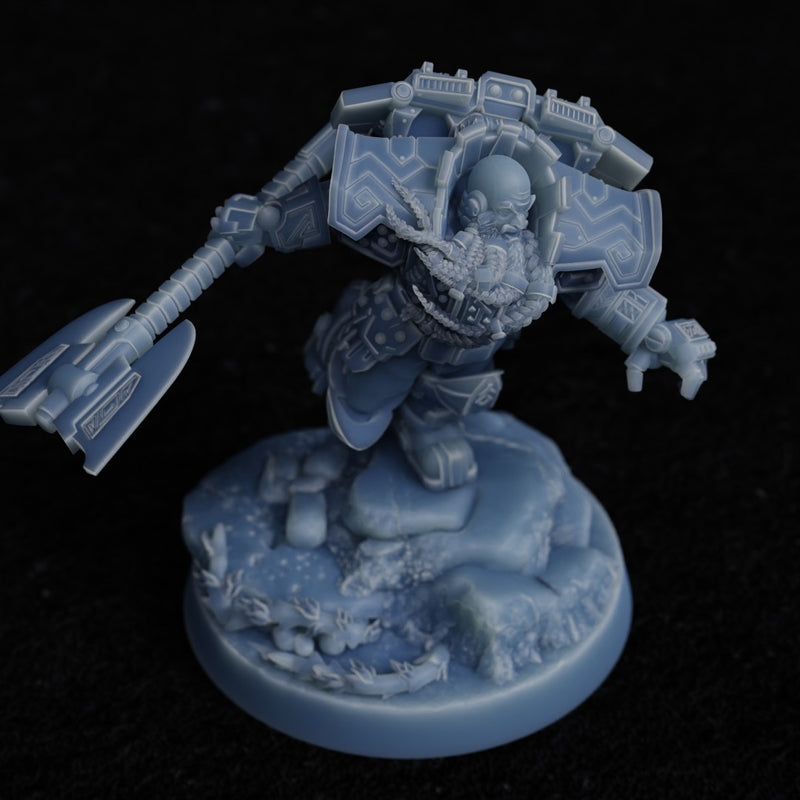 GRIMDIL - DWARF SMASH CAPTAIN (FEDERATION OF TYR) - Only-Games