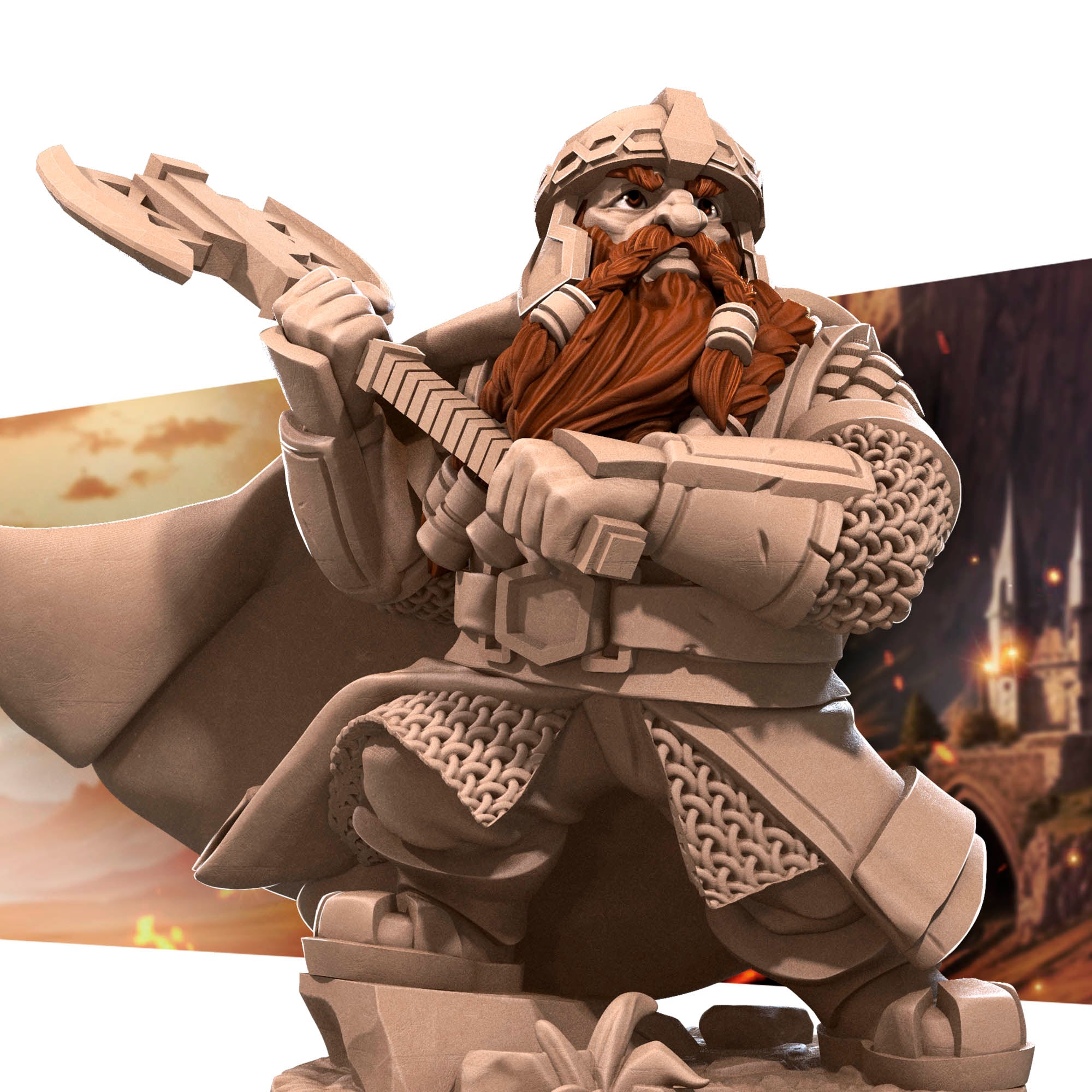 Dwarf Explorer - Bite The Bullet Studio - Miniatures by Only-Games.co