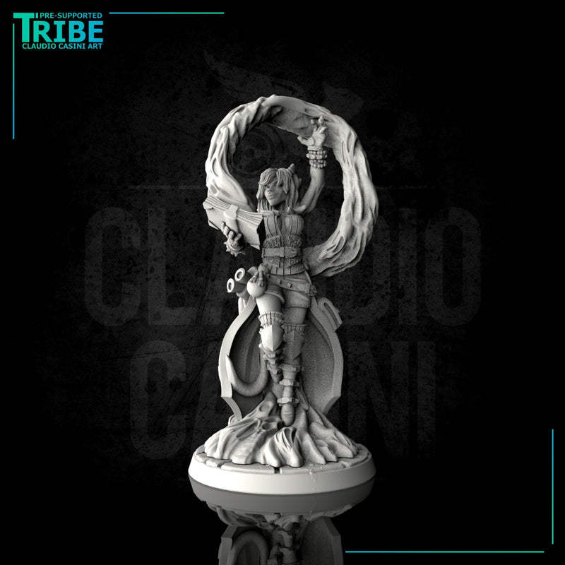 (0076) Female elf human tiefling sorceress with souls evocation - Only-Games