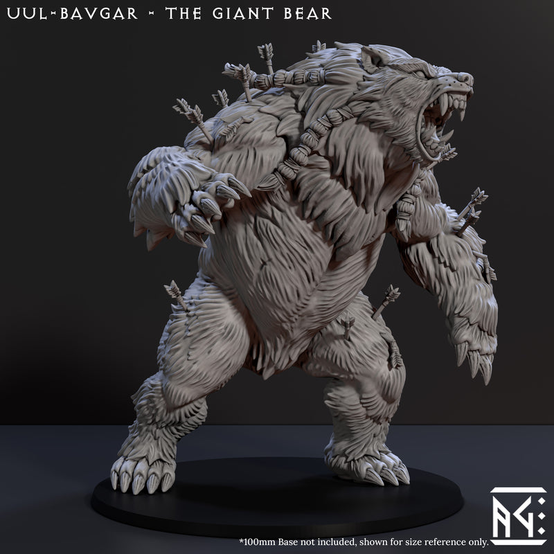 Uul-Bavgar the giant Bear (Nomad Orr'ugs) - ArtisanGuild - Miniatures ...