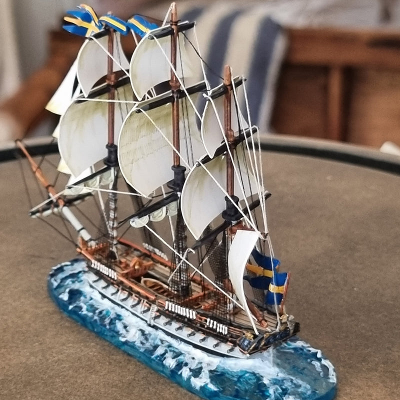 1/700 & 1/1200 Swedish Bellona-class Frigate "Venus" (40 guns), 1783-1807 - Only-Games