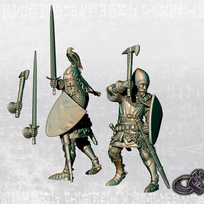 "Radu I of Basarab, Voivod of Wallacchia on foot" - Only-Games