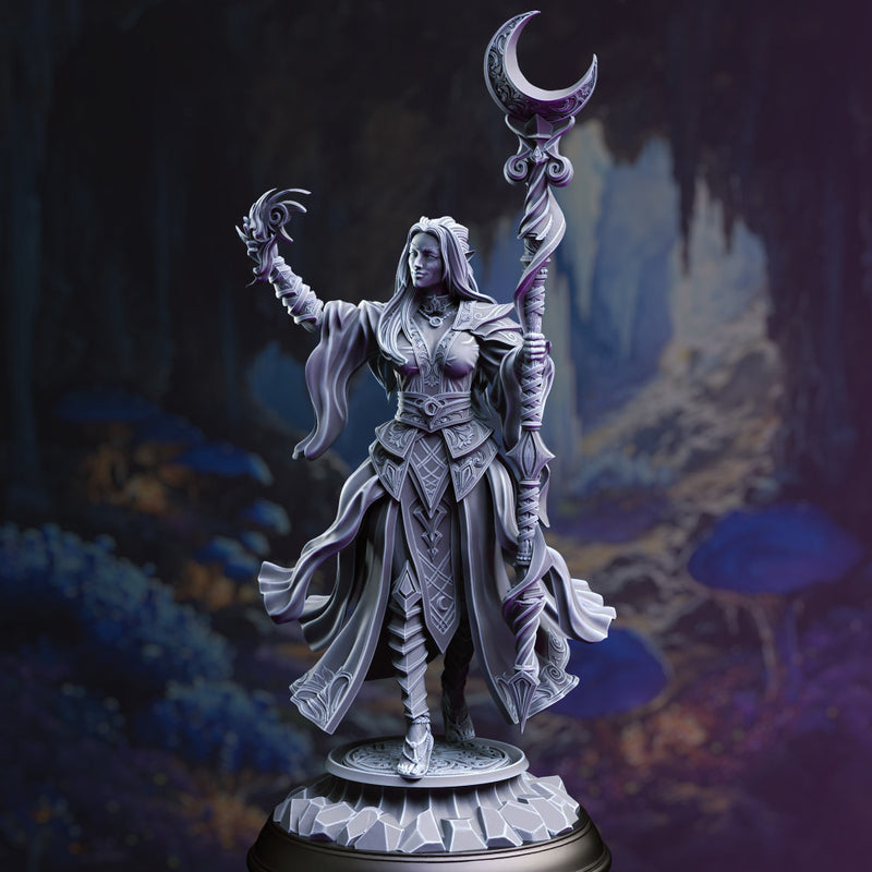 Drow High Priestess of the Moon - Kadna Glyndrel - Only-Games