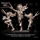 Dark Elf Witches multi-part regiment (20 miniatures) - Only-Games