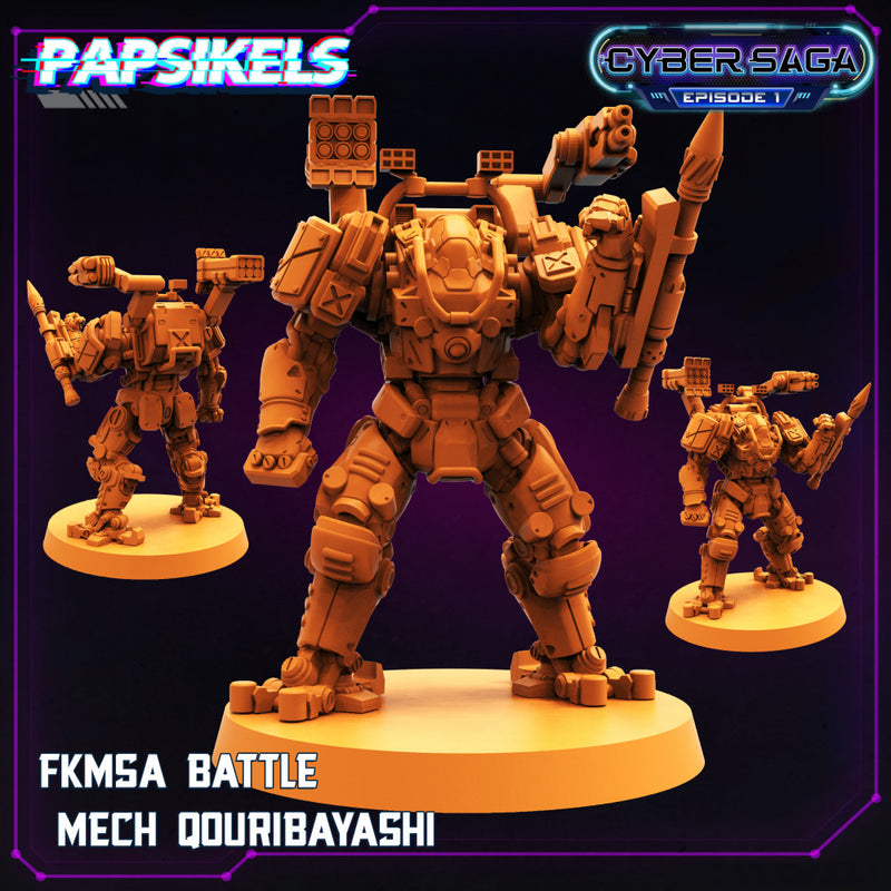 FKMSA BATTLE MECH QOURIBAYASHI - Only-Games