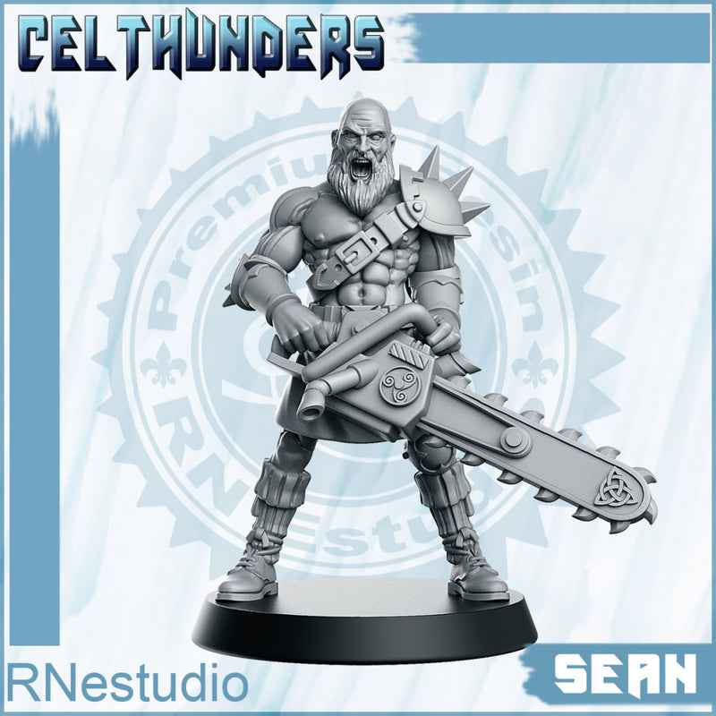 Sean Star Player Celthunders Fantasy Football 32mm - Only-Games