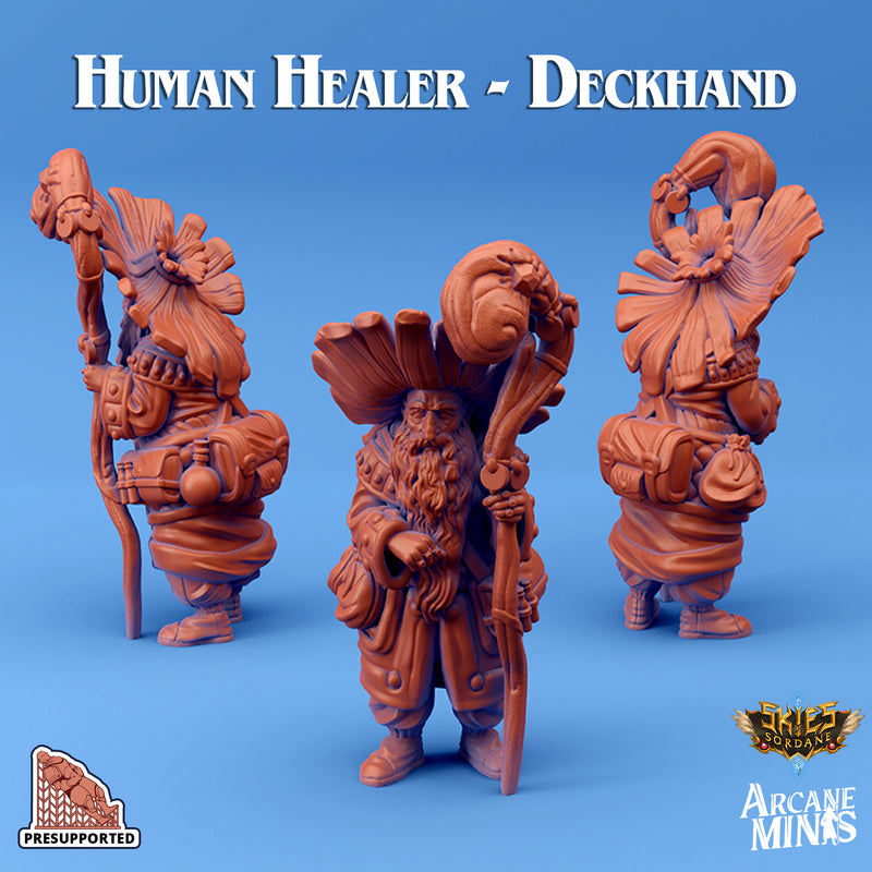 Human Healer - Deckhand - Only-Games