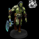 Razbok The Barbarian - Idle and Action Pose - Only-Games