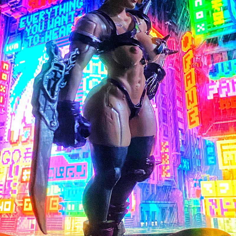 CYBERPUNK FEMALE DEADLY ROGUE - Only-Games