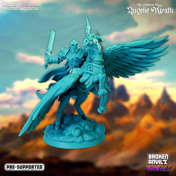 The Celestial War: Angelic Wrath - Arch Knight Mounted Swordsman - Only-Games