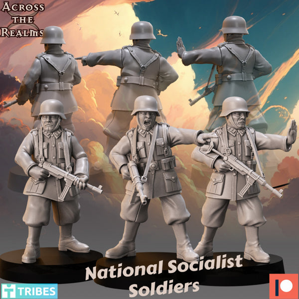 National Socialist Soldiers - Only-Games