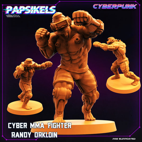 CYBER MMA FIGHTER ANDY RANDY ORKLOIN - Only-Games