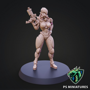 Cyberpunk Mercenary Pose 1 - Only-Games