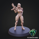 Cyberpunk Mercenary Pose 1 - Only-Games