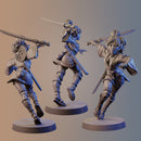 Female Fantasy Elves II - 32mm - Only-Games
