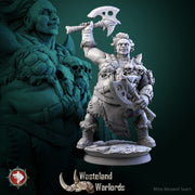 Big barbarian females set 6 miniatures 32mm - Only-Games