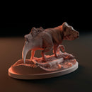 Leptoceratops turnning 1-35 scale dinosaur - Only-Games