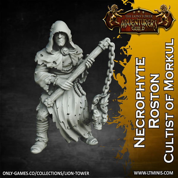 Necrophyte Roston - Cultist Of Morkul (32mm scale) - Only-Games
