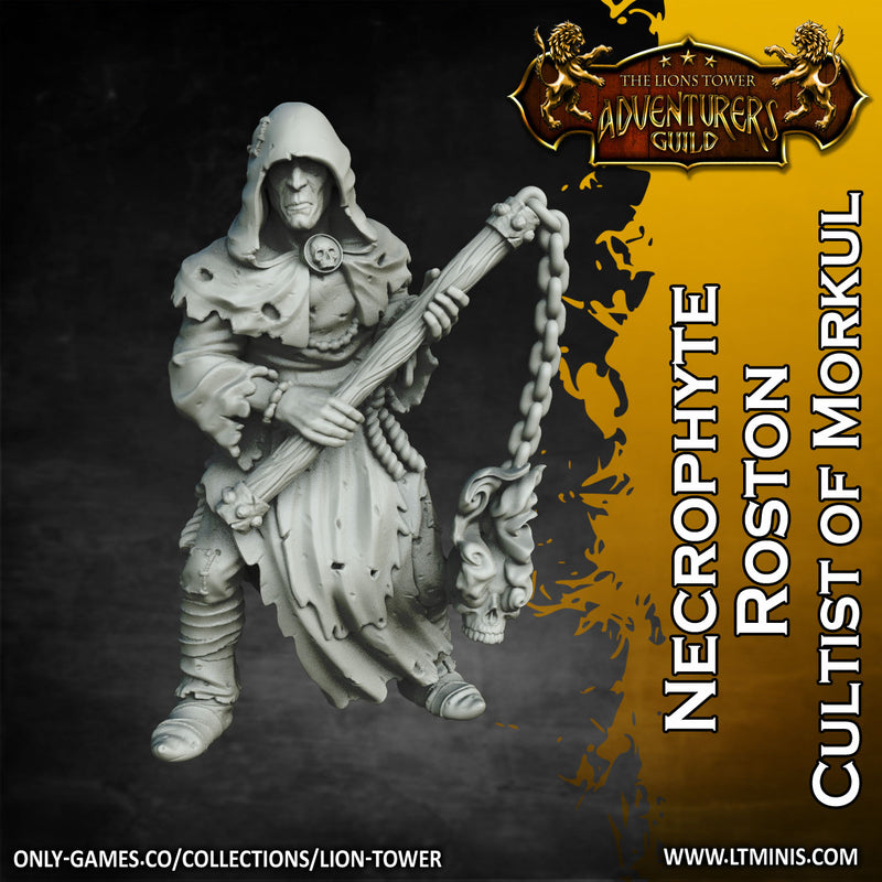 Necrophyte Roston - Cultist Of Morkul (32mm scale) - Only-Games