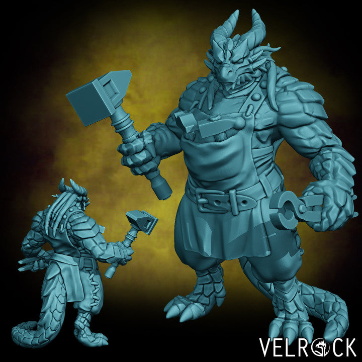 Dragonkin Blacksmith (Male) - Only-Games
