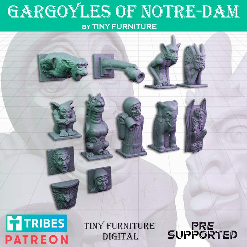 Gargoyles of Notre-Dam - Only-Games